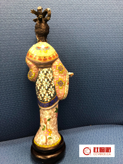 銅器 景泰藍象のティーポット 置物 尊い非凡な工芸品 趣淘宝(75)：景泰蓝花卉仕女人物摆件，一件在手值得拥有