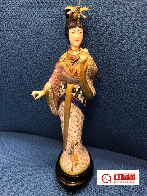 趣淘宝(75)：景泰蓝花卉仕女人物摆件，一件在手值得拥有